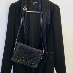 Marc Jacobs Crossbody Bag Black Patent Leather